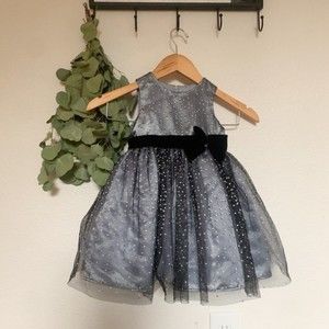 Toddler Girl Formal Black Dress